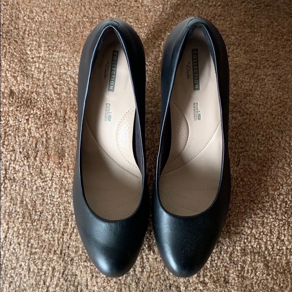 **Final Price**Brand New Clarks Black Heels